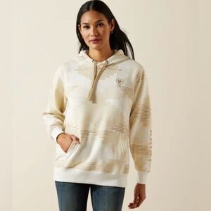 Ariat Women's Beige Sedona Print 2.0 Hoodie